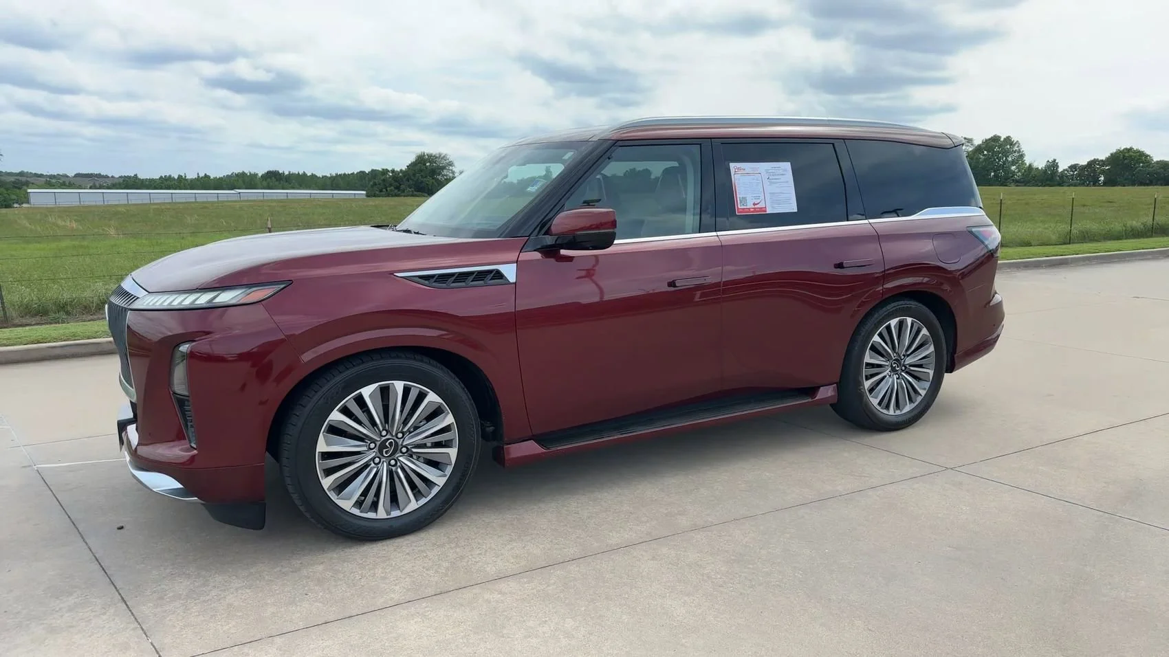 Used 2025 Coulis Red INFINITI SENSORY image 5