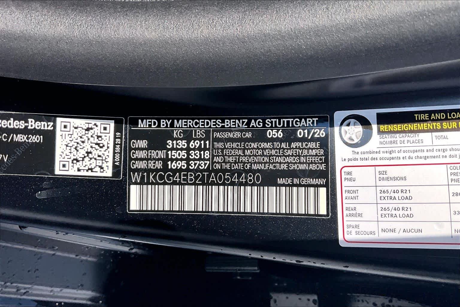 Used 2026 MANUFAKTUR Signature Night Black Magno Mercedes-Benz EQS 580 image 31