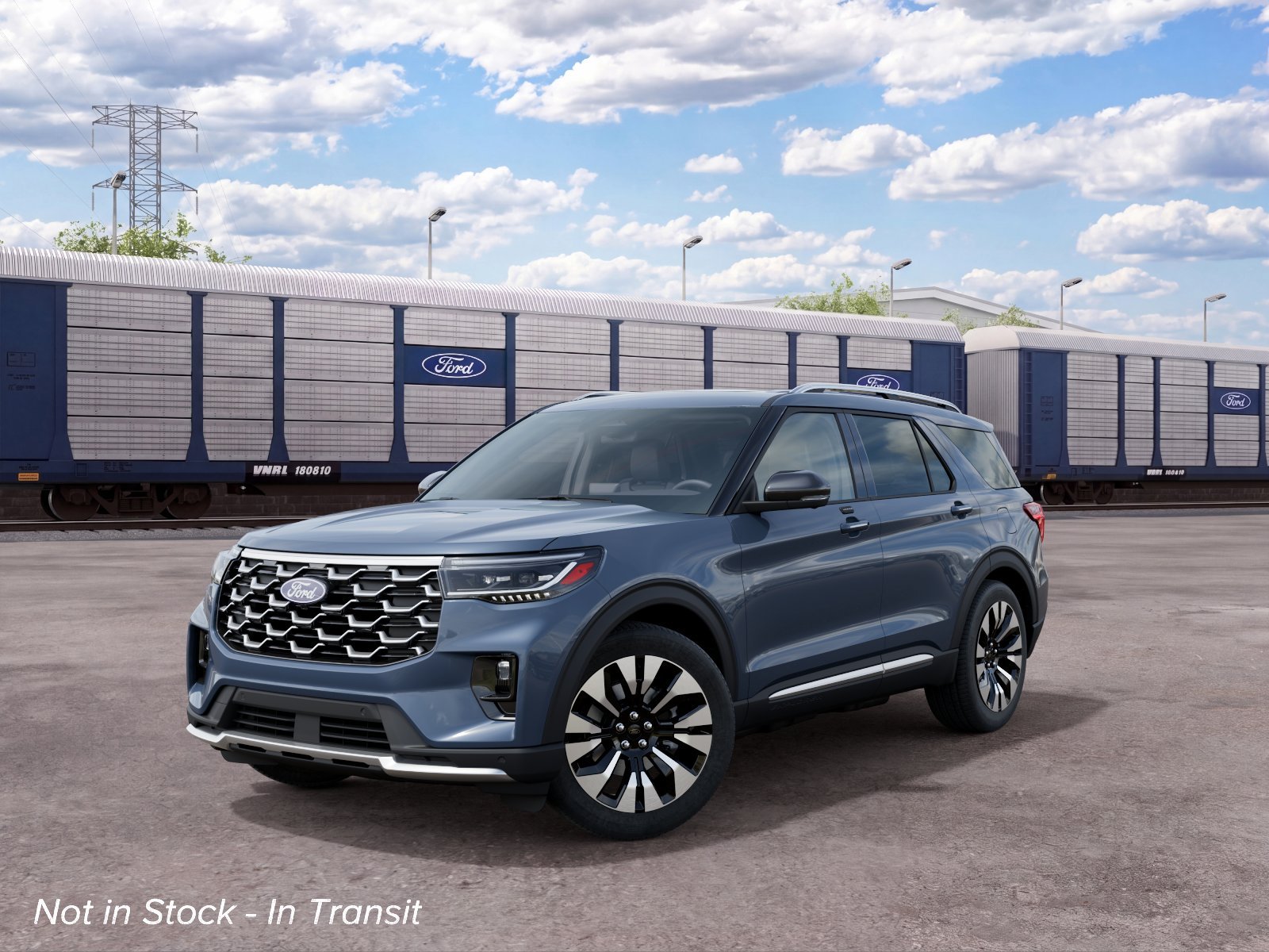 New 2027 Vapor Blue Metallic Ford Platinum image 28
