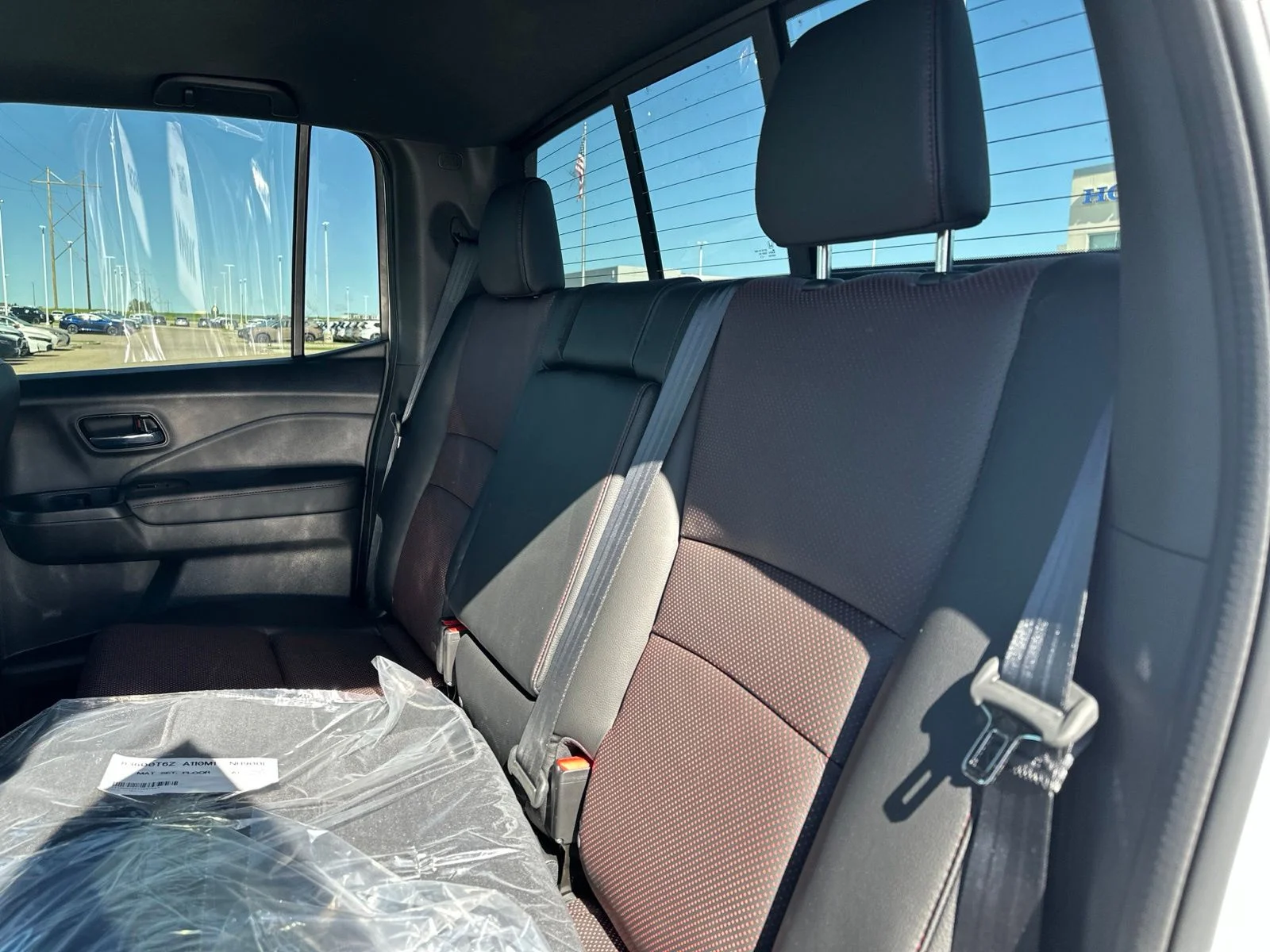New 2026 Platinum White Pearl Honda Black Edition image 22
