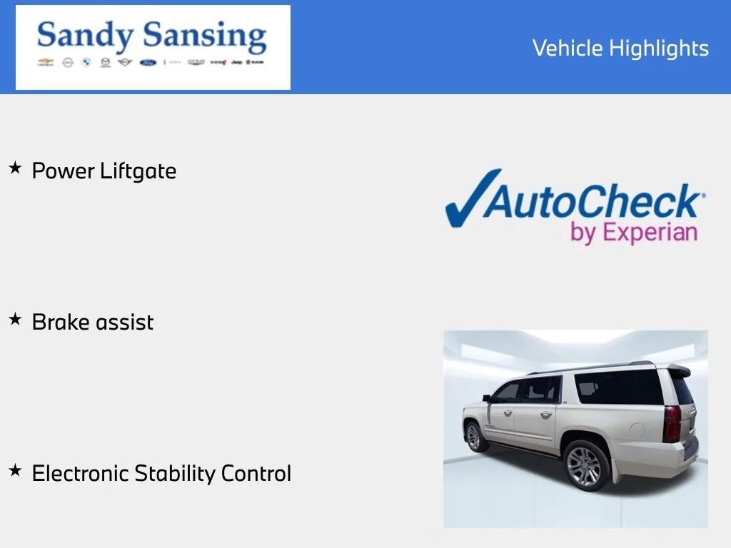 Used 2015 White Chevrolet LTZ image 7