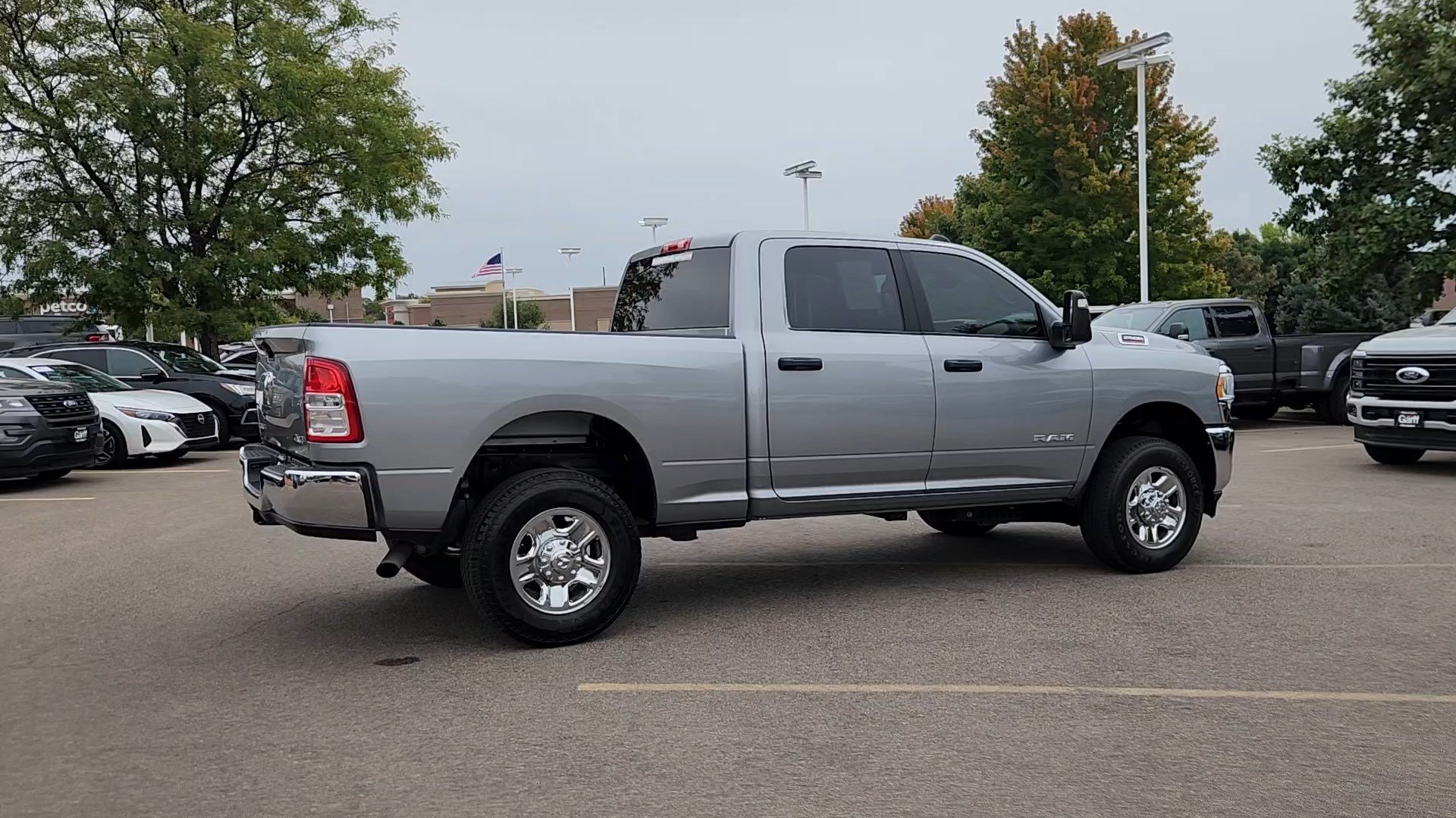 Used 2024 Billet Silver Metallic Clearcoat Ram Big Horn image 13