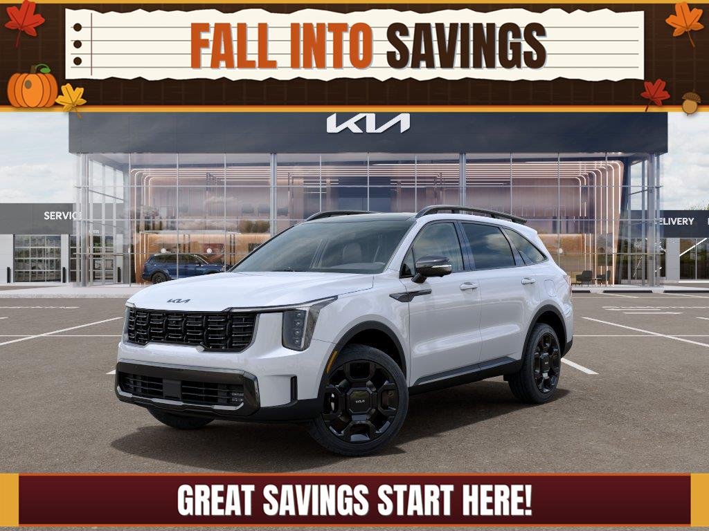 New 2026 Glacial White Pearl Kia X-Line SX Prestige AWD image 1