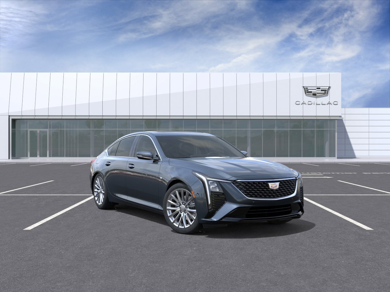 New 2026 Deep Space Metallic Cadillac Premium Luxury image 1
