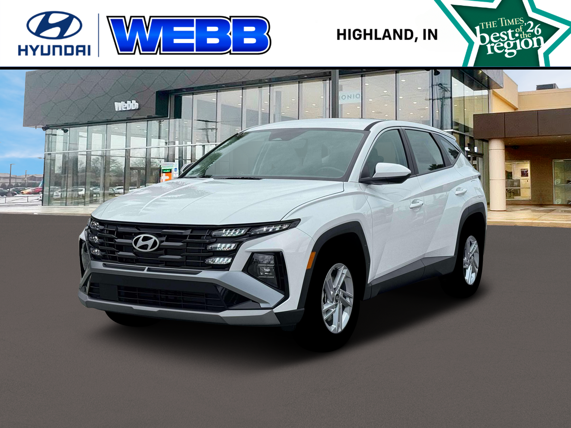 New 2026 White Hyundai SE FWD image 1