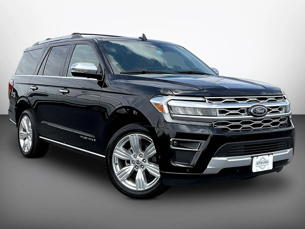 Certified Used 2024 Agate Black Metallic Ford Platinum image 1