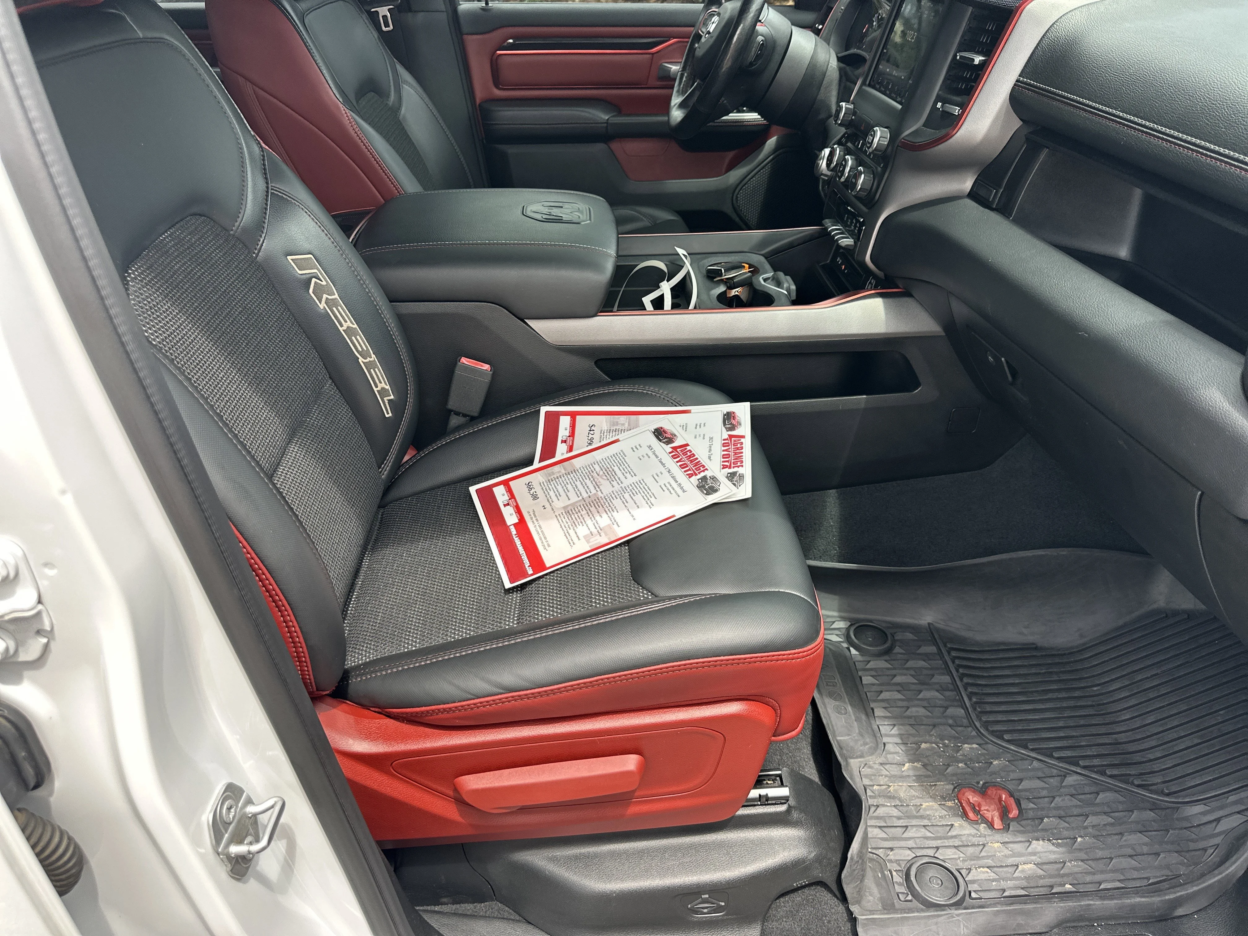 Used 2019 Bright White Clear Coat Ram Rebel image 13