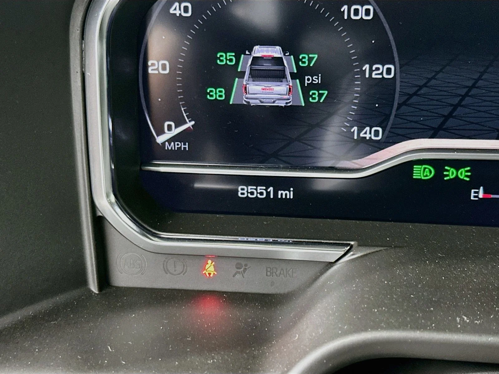 Used 2025 Summit White GMC AT4 image 13