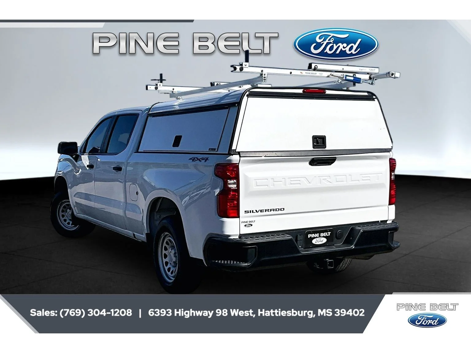 Used 2024 Summit White Chevrolet Work Truck image 2