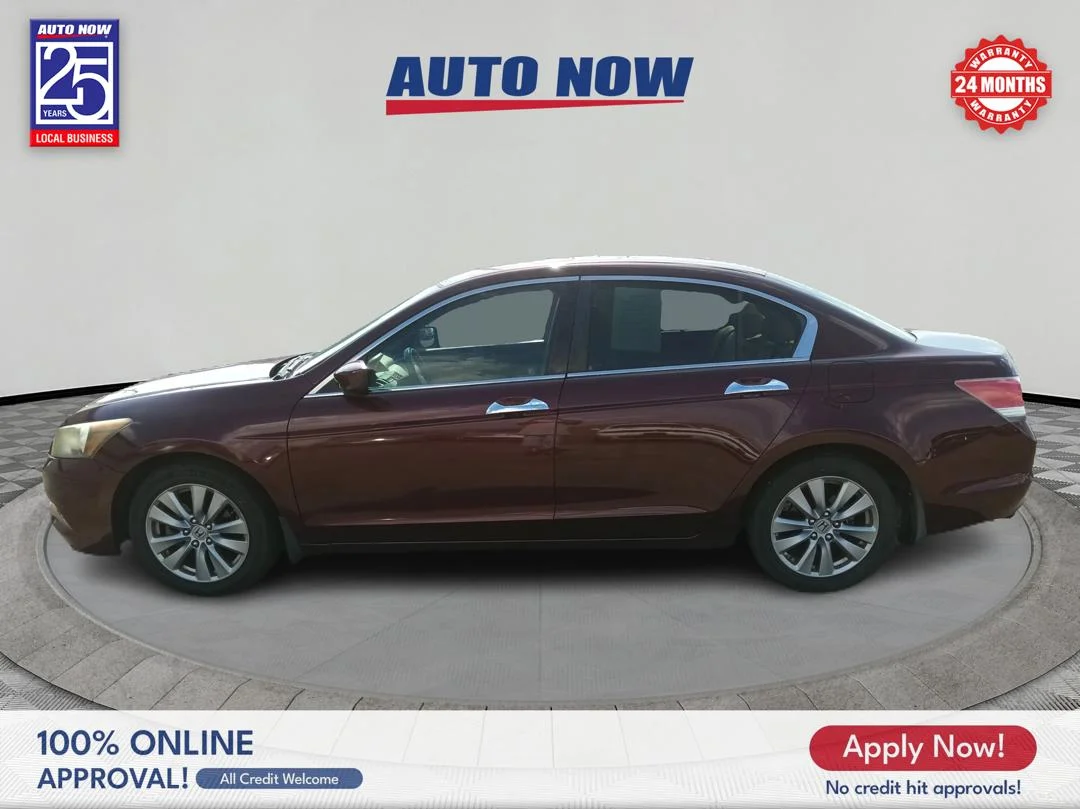 Used 2012 Maroon Honda EX-L V6 Sedan AT image 3