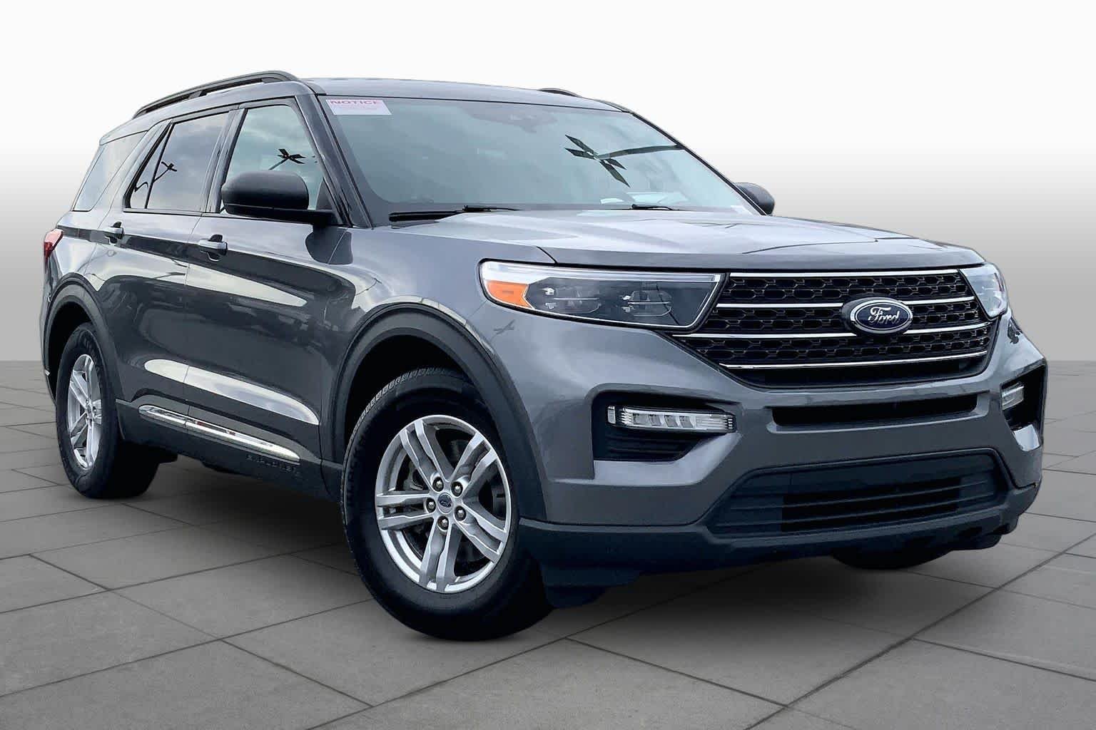 Used 2021 Carbonized Gray Metallic Ford XLT image 3