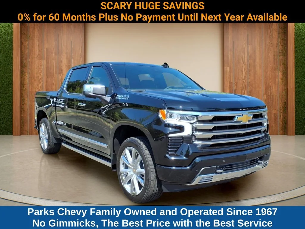 New 2026 Black Chevrolet High Country image 1