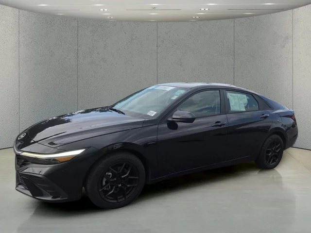 2024 Hyundai Elantra Hybrid Blue