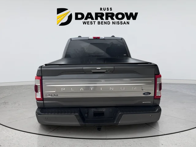 Used 2021 Gray Ford Platinum image 4