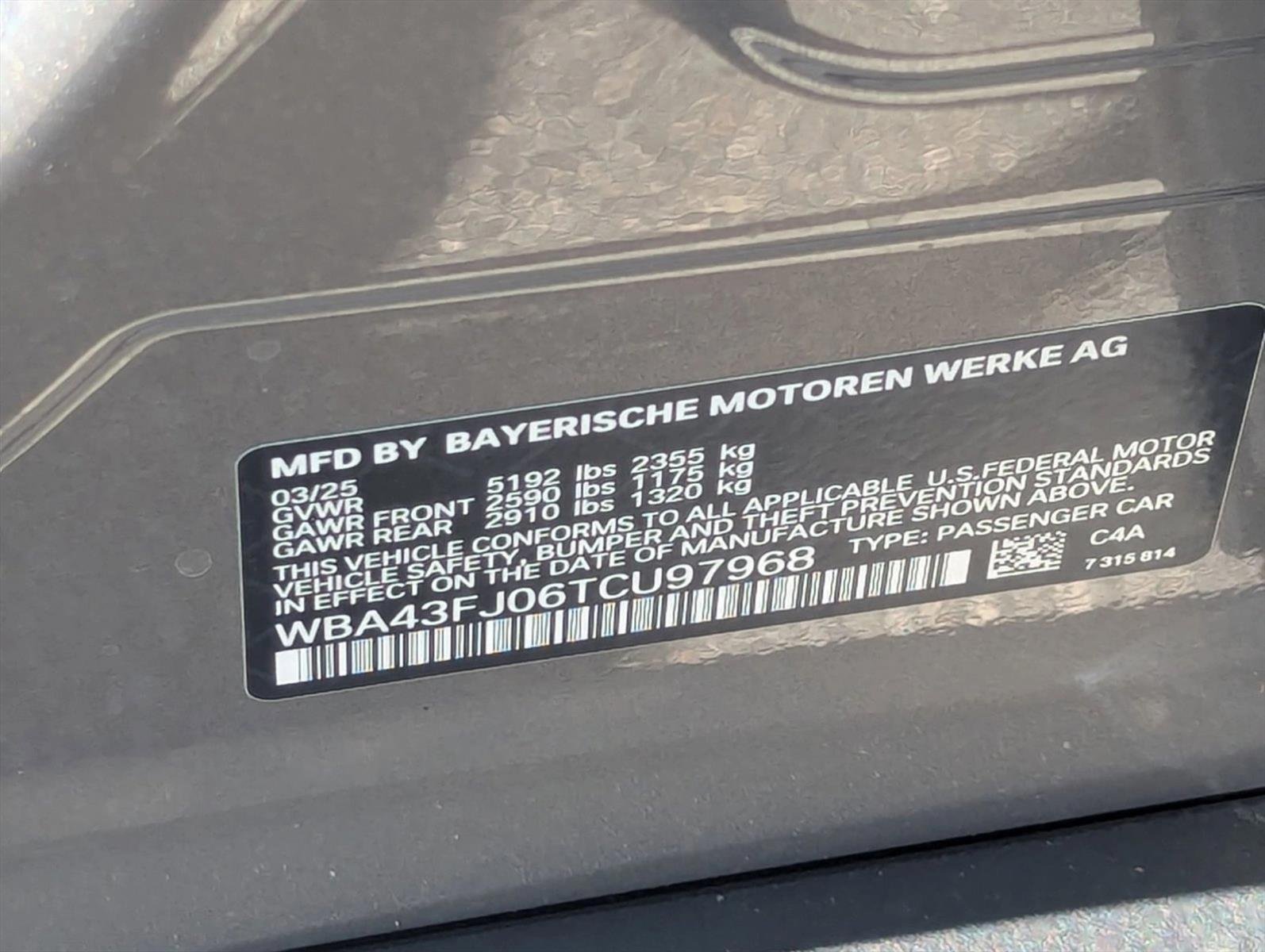 Used 2026 Oxide Grey Metallic BMW 530i image 17