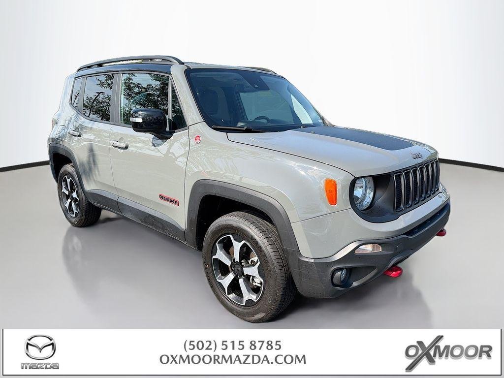 Used 2022 Sting-Gray Clearcoat Jeep Trailhawk image 1