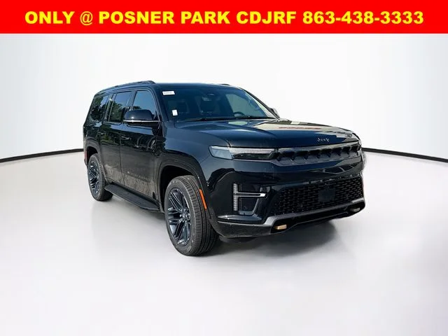 New 2026 High Gloss Black Exterior Paint Jeep Grand Wagoneer image 3