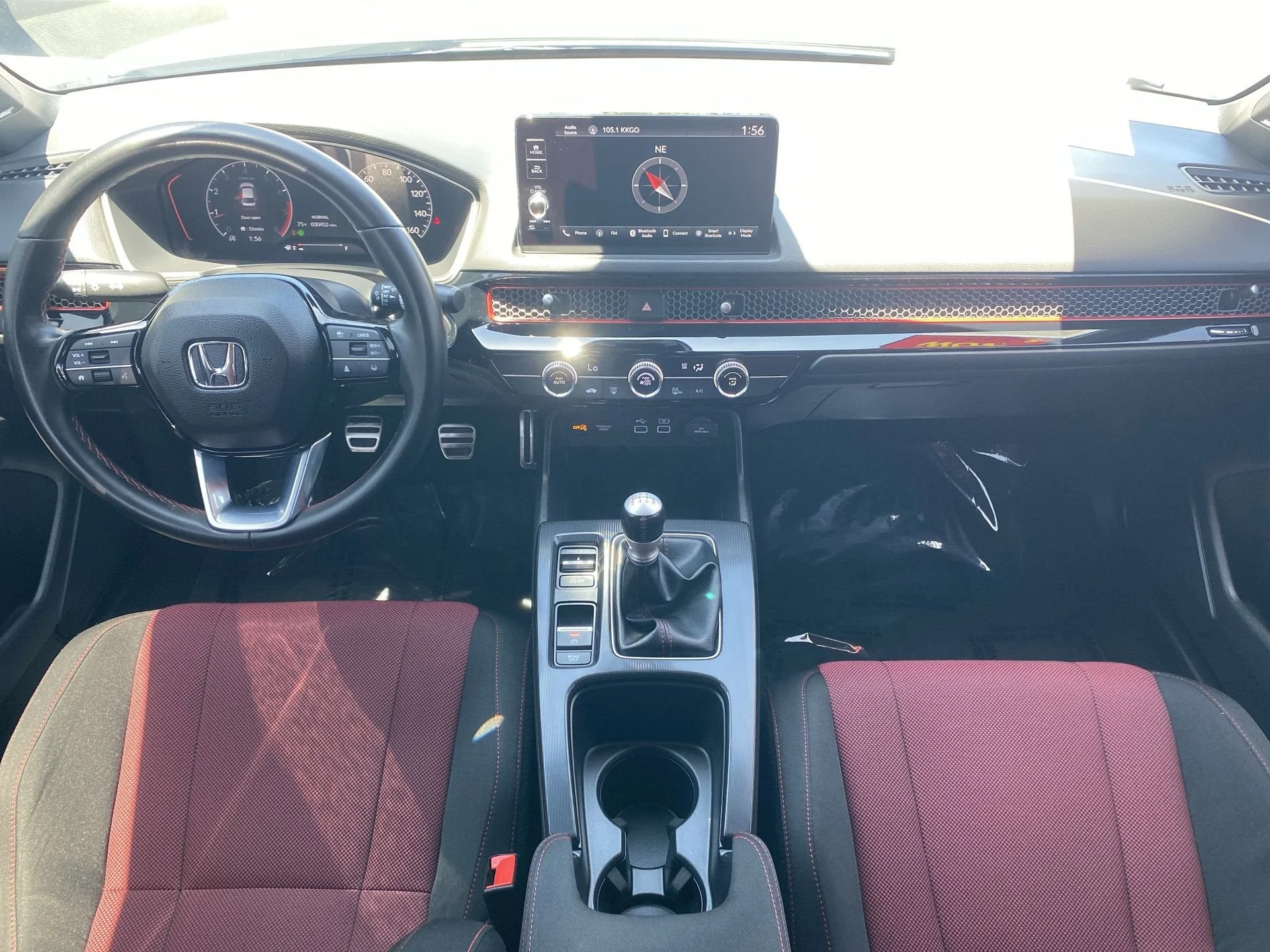Used 2024 Sonic Gray Pearl Honda Si Manual Sedan image 61