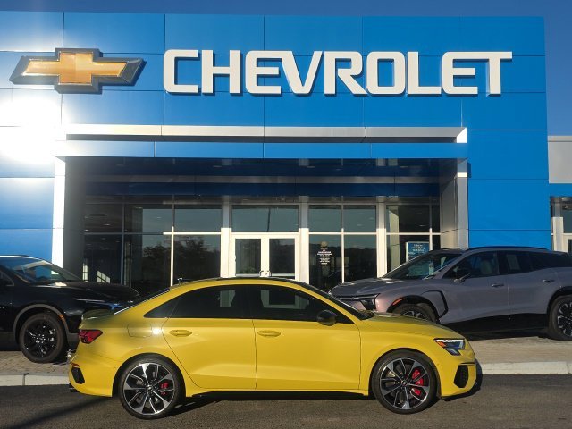 Used 2024 Yellow Audi 2.0T Premium Plus image 3