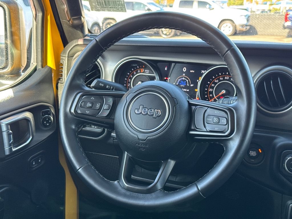 Used 2021 Yellow Jeep Unlimited Sport S image 23
