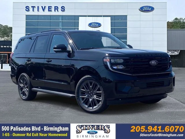 New 2026 Agate Black Metallic Ford Platinum image 1