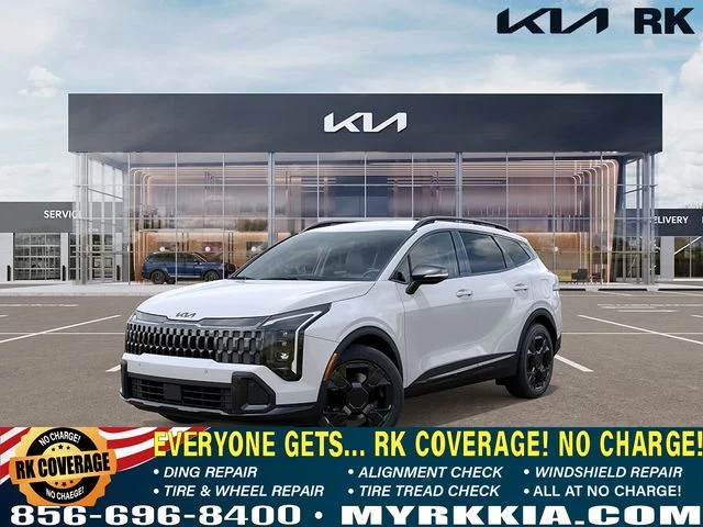 New 2026 White Kia X-Line image 1