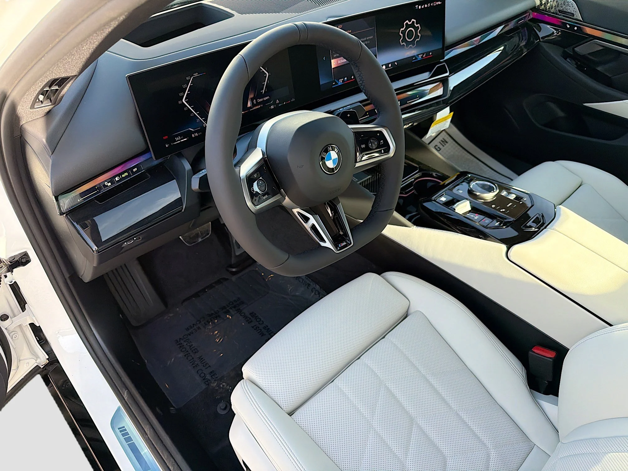 New 2027 Mineral White Metallic BMW 530i image 25