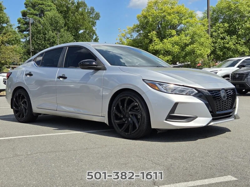 Used 2020 Brilliant Silver Metallic NISSAN SV CVT image 6