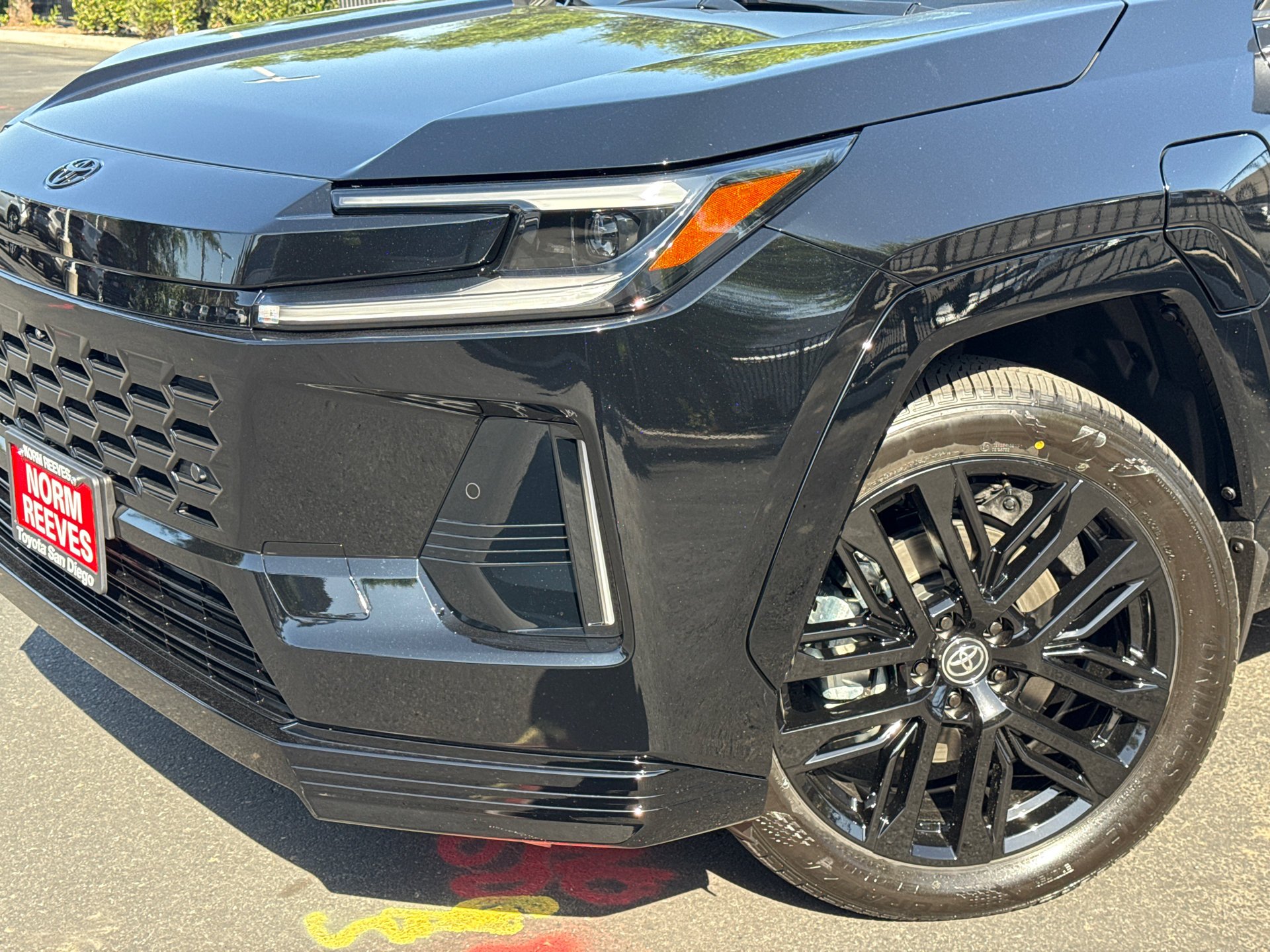 New 2026 Midnight Black Metallic Toyota  XSE image 3