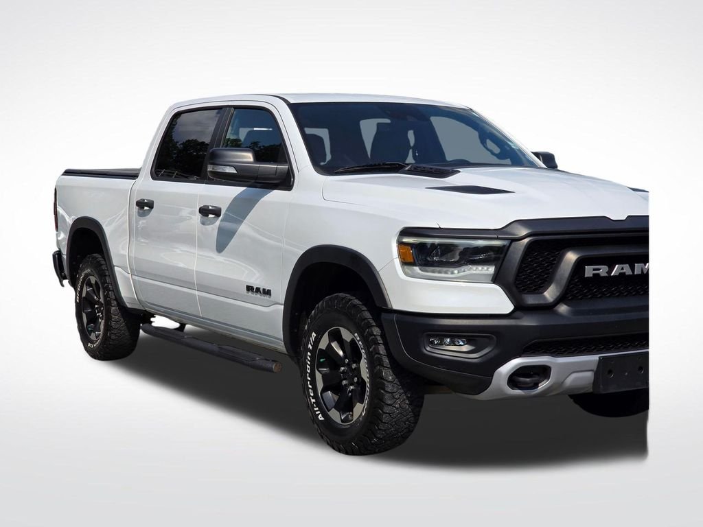 Used 2021 Bright White Clearcoat Ram Rebel image 48