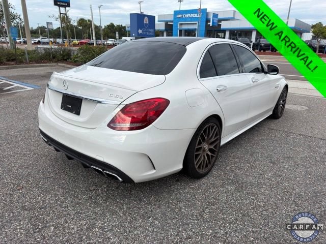 Used 2017 Polar White Mercedes-Benz AMG® C 63 image 4