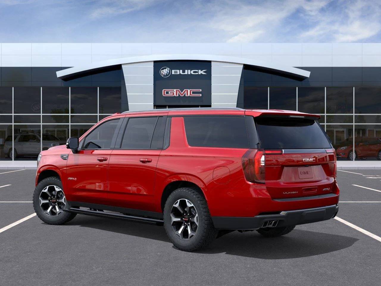 New 2026 Volcanic Red Tintcoat GMC AT4 image 3