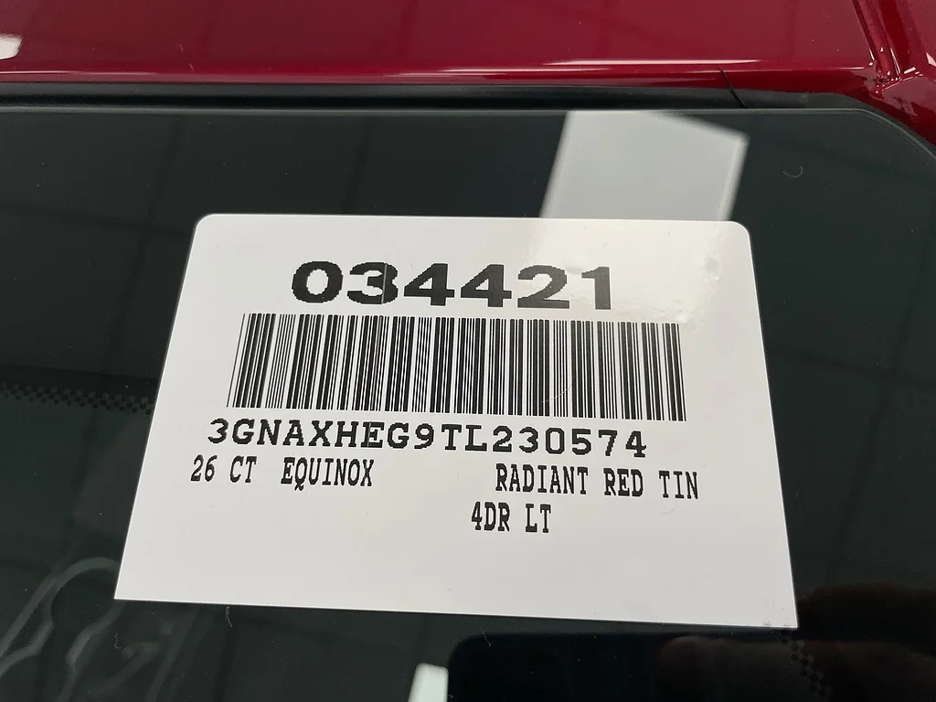 Used 2026 Radiant Red Tintcoat Chevrolet LT image 33
