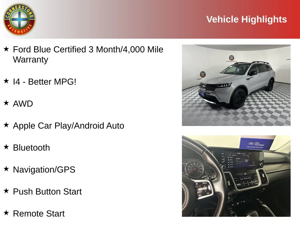 Used 2023 Kia Sorento X-Line S with VIN 5XYRLDLC3PG245164 for sale in Elk River, Minnesota