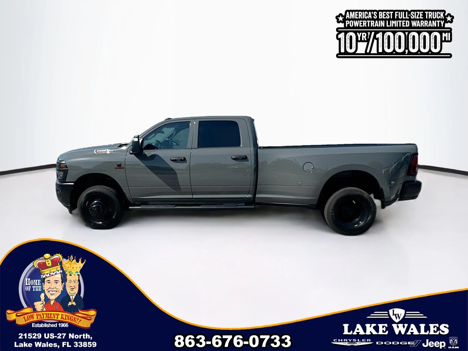 New 2026 Ceramic Gray Clear-Coat Exterior Paint RAM TRADESMAN image 3