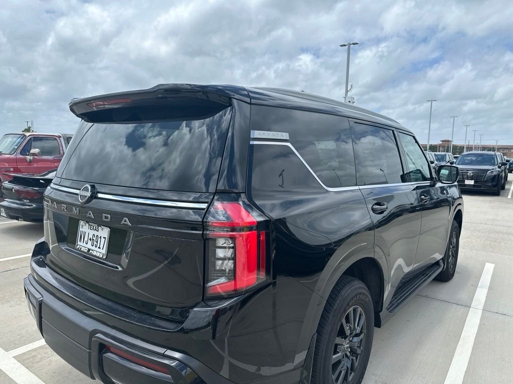 Certified Used 2025 Black Nissan SV image 2