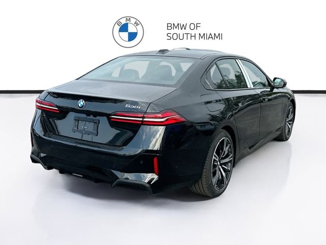 New 2026 Black BMW 530i image 6