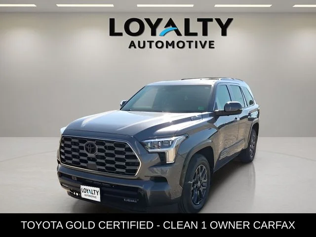 Used 2026 Gray Toyota Platinum image 1