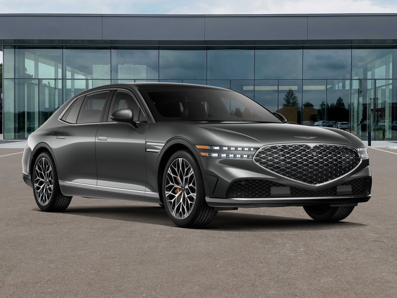 New 2026 Gray Genesis 3.5T E-SC MHEV image 39