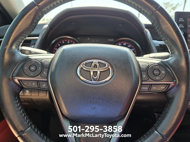 Used 2022 BLACK TOYOTA XSE AUTO image 21