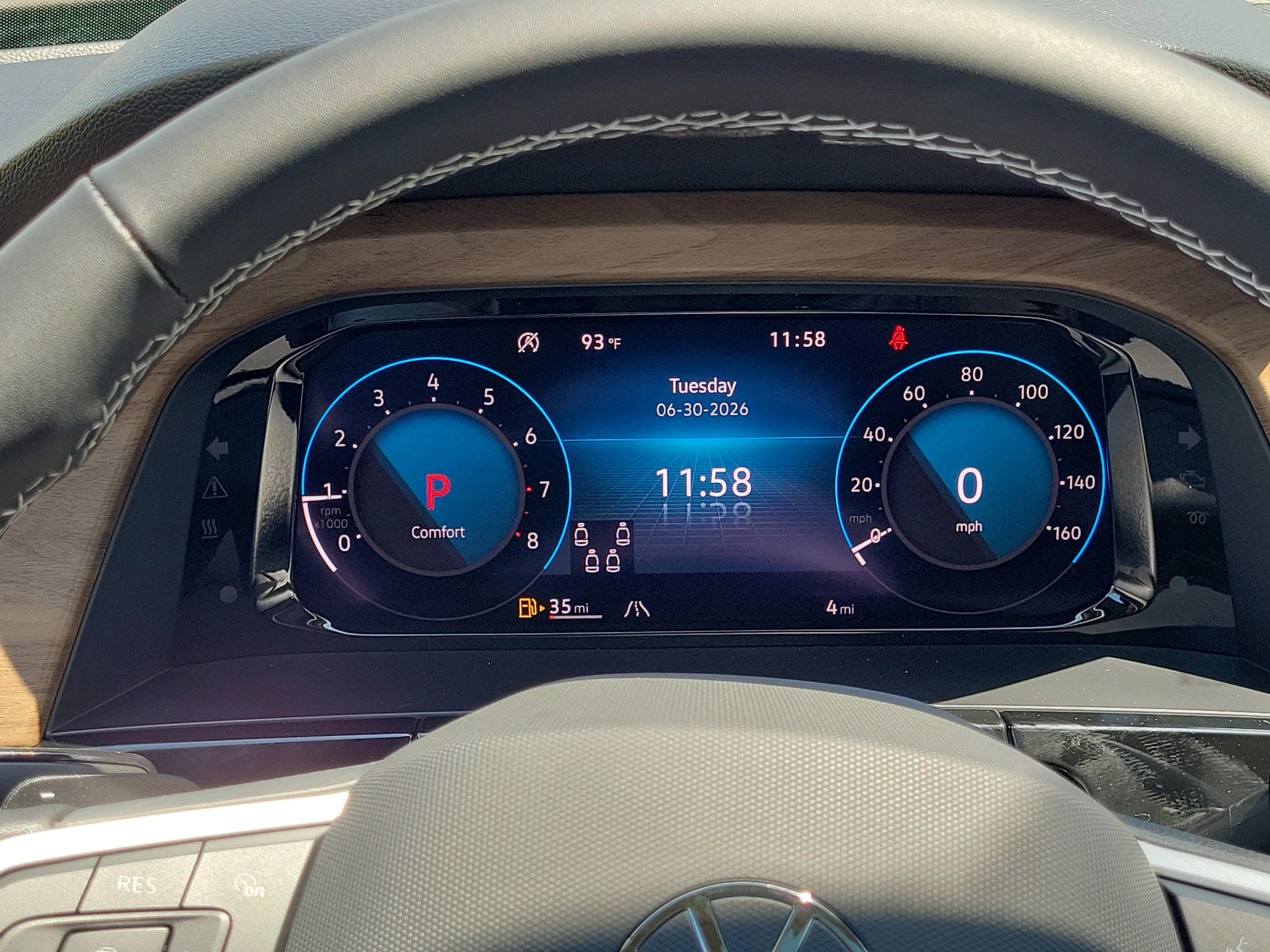 New 2026 Gray Volkswagen SE w/Technology image 24