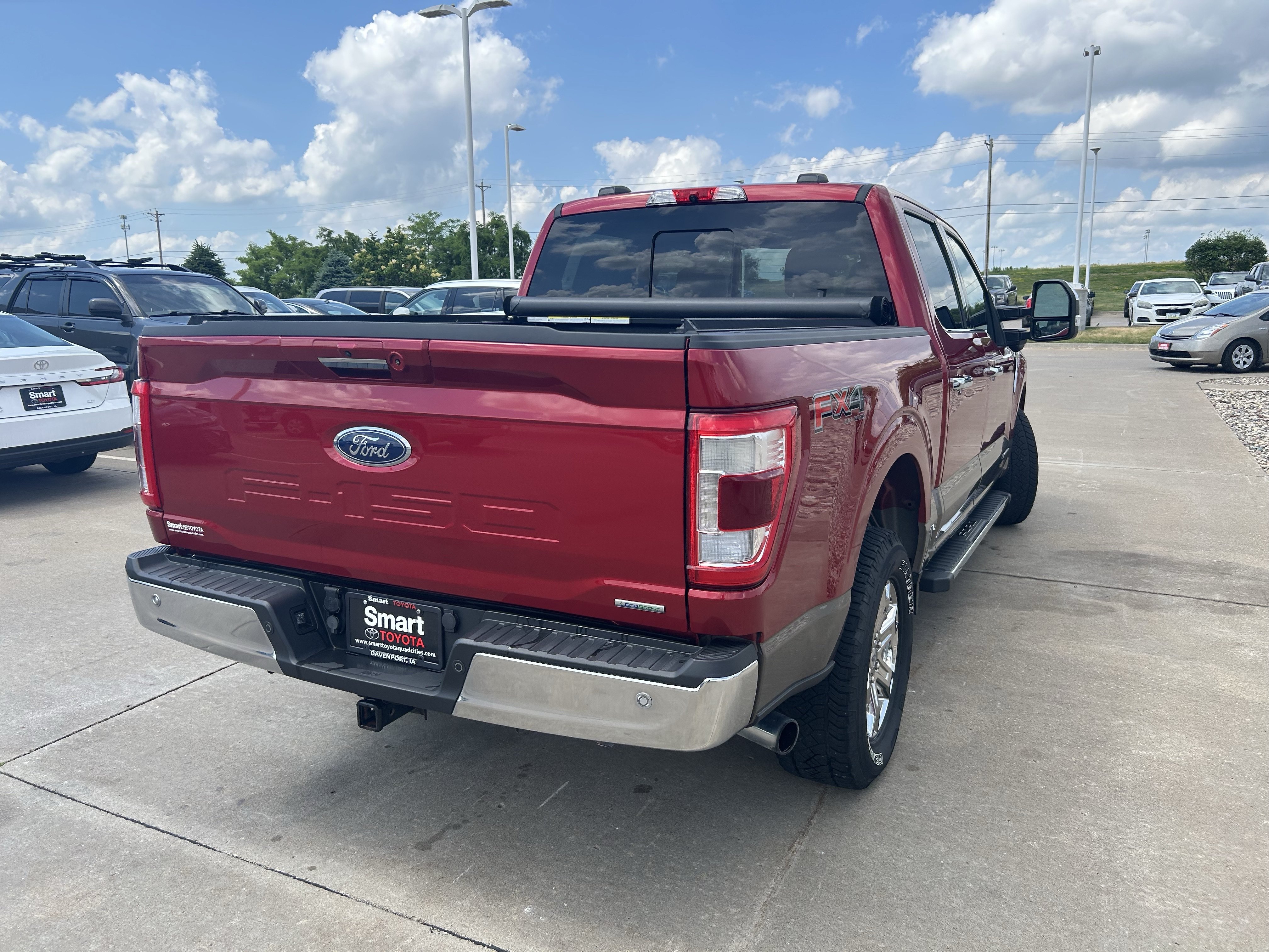 Used 2021 Red Ford LARIAT image 7