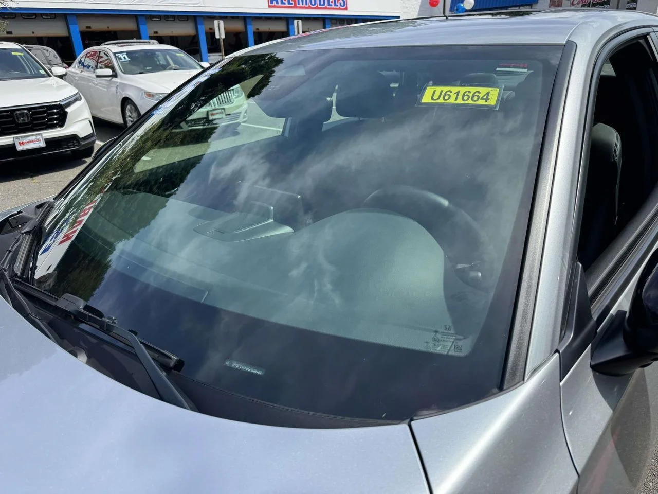 Used 2025 Solar Silver Metallic Honda Sport image 16