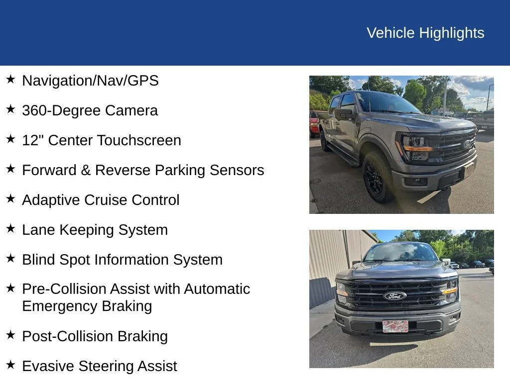 Used 2025 Carbonized Gray Metallic Ford XLT image 7