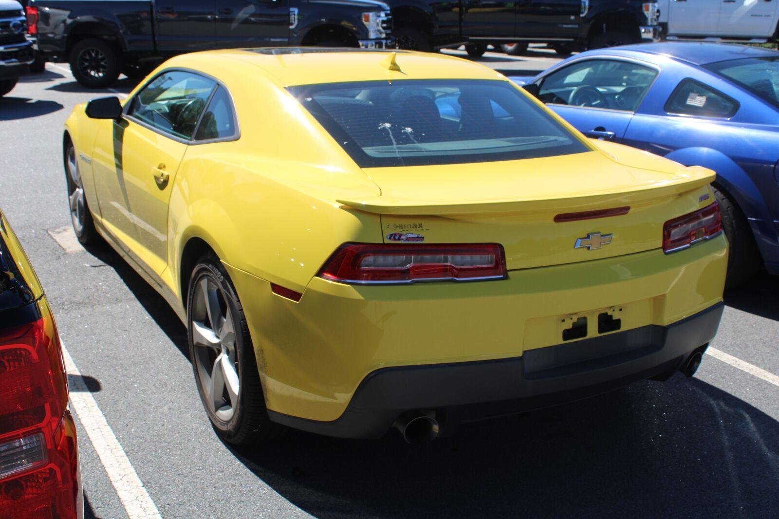 Used 2015 Bright Yellow Chevrolet LT image 8