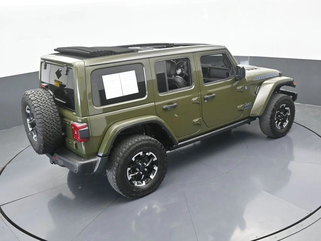 Used 2024 Sarge Green Clearcoat Jeep Rubicon 4xe image 60