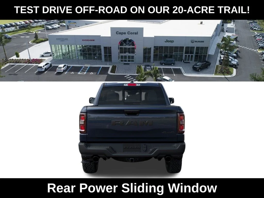 New 2026 Forged Blue Metallic Exterior Paint RAM Warlock image 9