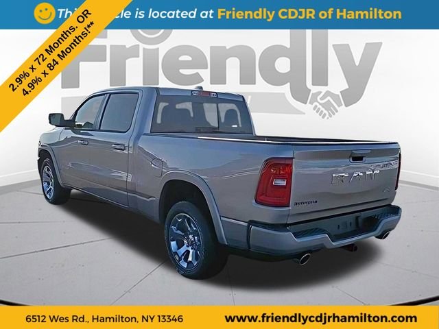 New 2026 Billet Silver Metallic Clear-Coat Exterior Paint RAM Big Horn/Lone Star image 3
