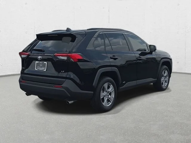 Used 2025 Midnight Black Metallic Toyota LE image 5