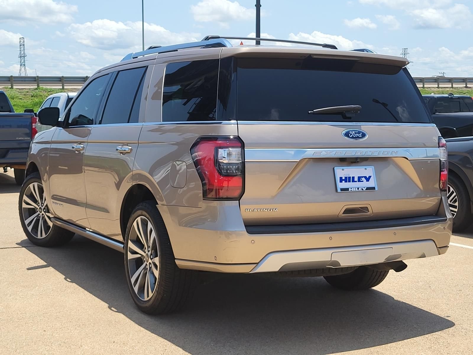 Used 2020 Desert Gold Metallic Ford Platinum image 3